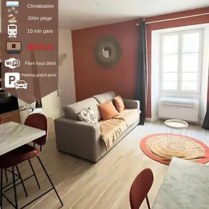 Sublime T2/ Cosy/ Clim/ Parking/plage Appartement